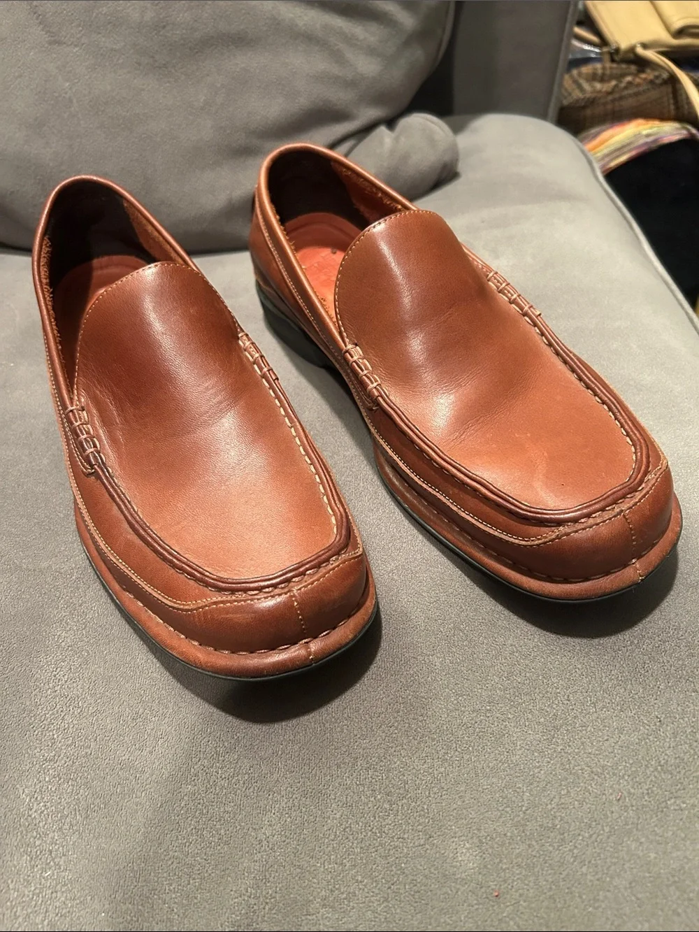 Timberland Smart Comfort System Brown Leather Loafer Shoe Dress Casual Men’s 9M